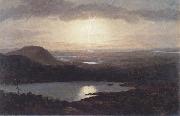 Frederic E.Church Eagle Lake Viewed from Cadillac Mountain oil painting artist